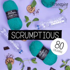Scheepjes Scrumptious Sortiment 5x100g - 80 Farben - 1Stk