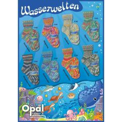 Opal Wasserwelten 4-fach 5x100g - 8 kleuren - 1Stk