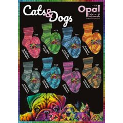 Opal Cats & Dogs 4-fach 5x100g - 8 Farben - 1Stk