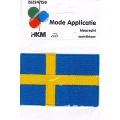 Applikation Flagge Schweden - 5 Stück
