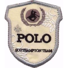 Applikation Schild Polo - 5 Stück