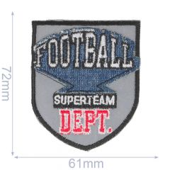 Applikation Football SUPERTEAM DEPT. - 5 Stück