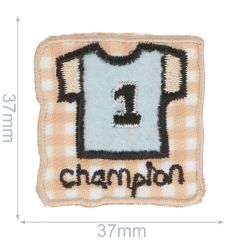 Applikation T-Shirt Champion - 5 Stück