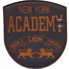 Applikation New York Academy orange - 5Stk