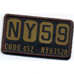 Applikation NY 59 code 452, braun - 5 Stück