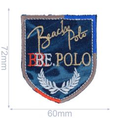 Applikation Wappen Beach Polo - 5 Stück