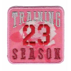 Applikation Training 23 season rosa - 5Stk