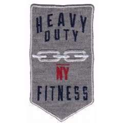 Applikation Heavy duty fitness grau - 5Stk