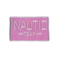Applikation Nautic team rosa - 5Stk