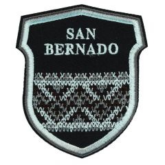 HKM Applikation Wappen San Bernado - 5Stk