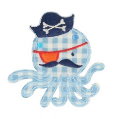 HKM Applikation Octopus Pirat - 5Stk