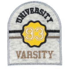 HKM Applikation University Varsity Wappen - 5Stk