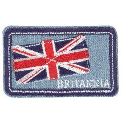 HKM Applikation Britannia und Flagge Jeans - 5Stk
