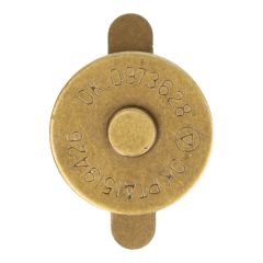 Magnet-Knopf 18 mm - nickel oder goldfarben - 100 Stk. - GO