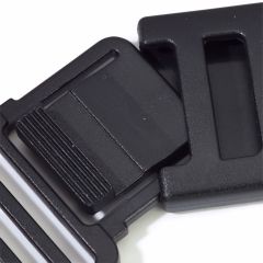 Prym Steckschnallen Kunststoff 35mm schwarz - 5x2Stk