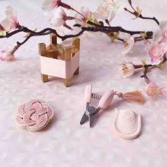 Cohana Sakura Spule und Einfädler Set rosa - 1Stk