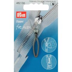 Prym Fashion-Zipper Loop brüniert - 5Stk