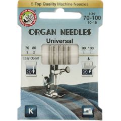 Organ Needles Eco-Pack Universal 5 Nadeln - 20Stk