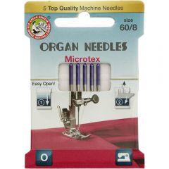 Organ Needles Eco-Pack Microtex 5 Nadeln - 20Stk