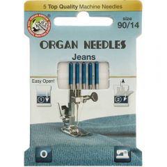Organ Needles Eco-Pack Jeans 5 Nadeln - 20Stk