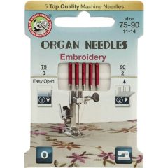 Organ Needles Eco-Pack Sticken 5 Nadeln - 20Stk