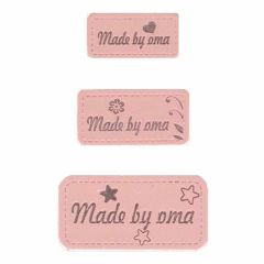 Opry leatherette label made by oma - 5x3pcs