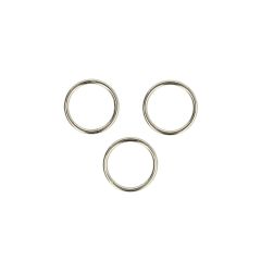 Opry Ring Metall 6-20mm nickel - 100Stk