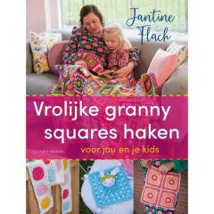 Vrolijke granny squares haken - Jantine Flach - 1Stk