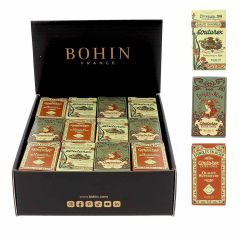 Bohin Vintage Display Nadelbox 30x0.6mm 36x200Stk - 1Stk