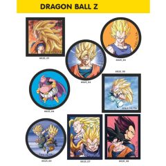 CMM Applikation Dragon Ball Z bedruckt - 3Stk