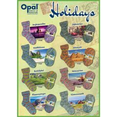 Opal Holidays 4-fach 5x100g - 8 Farben - 1Stk