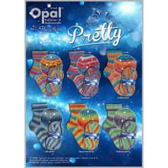 Opal Pretty 4-fach 5x100g - 6 Farben - 1st