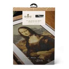 DMC Kreuzstich Set Mona Lisa - Louvre Sammlung - 1Stk