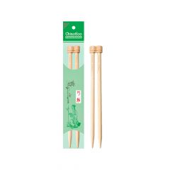 ChiaoGoo Jackenstricknadeln Bambus 23cm 2.25-10.00mm - 3Stk