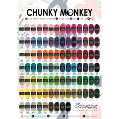 Scheepjes Chunky Monkey Ladenposter A2-Format - 1Stk