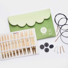 KnitPro Bamboo austauschbare Nadeln Set - 1Stk