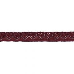 Nylon Spitzenband elastisch 18mm - 25m