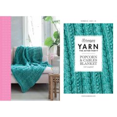 YARN The After Party Nr.24 Popcorn-Cables Blanket - 20Stk